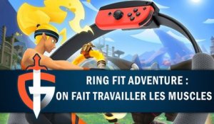 RING FIT ADVENTURE : On fait travailler les muscles !| GAMEPLAY FR