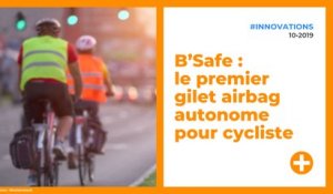 B’Safe : le premier gilet airbag autonome pour cycliste