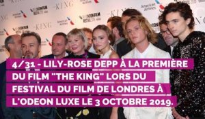 PHOTOS. Lily-Rose Depp opte pour un sideboob osé à l'avant-première de The King