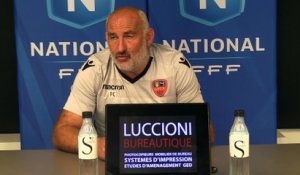 J10 - GFCA / Cholet : le point presse d'avant-match du coach F. Ciccolini