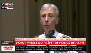 Attaque de la Préfecture de police : le préfet de police n'exclut «aucune hypothèse»