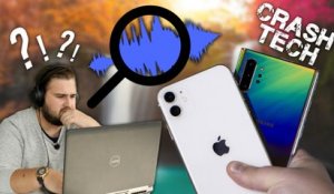 iPhone 11 vs Galaxy Note : qui a le meilleur zoom audio ? - Crash Tech #09