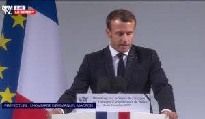 Emmanuel Macron: "Attaquer le terreau sur lequel prospère le terrorisme islamiste est vital"