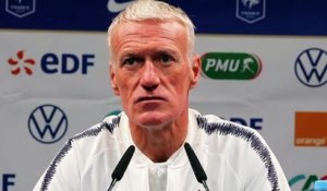 Football - Conférence de presse de Didier Deschamps qui évoque Hugo Lloris