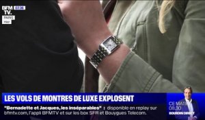 À Paris, les vols de montres de luxe explosent