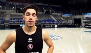 Enzo Goudou-Sinha (SLUC Nancy) : "Ca va être compliqué, mais on a aussi une équipe compliquée à jouer"