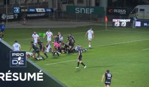 PRO D2 - Résumé Provence Rugby-Colomiers: 24-23 - J07 - Saison 2019/2020