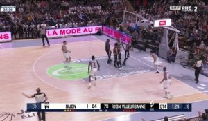 Axel Julien Points in Dijon vs. Lyon-Villeurbanne