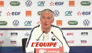 Deschamps «Ce n'est pas une revanche» - Foot - Bleus