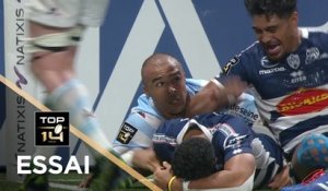 TOP 14 - Essai Jamie-Jerry TAULAGI (SUA) - Racing 92 - Agen  - J7 - Saison 2019/2020