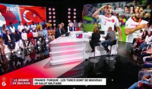Le monde de Macron: Les Turcs ont de nouveau fait un salut militaire lors du match France-Turquie - 15/10