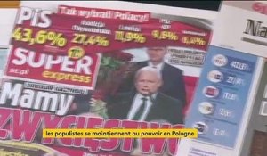 Pologne : les conservateurs populistes réélus