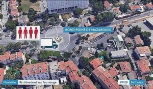 Marseille : quatre détenus des Baumettes s'évadent à un feu rouge