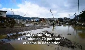 Japon: le typhon Hagibis tue plus de 70 personnes et laisse une région dévastée derrière lui