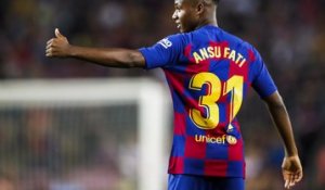 FC Barcelone : la sensation Ansu Fati en chiffres