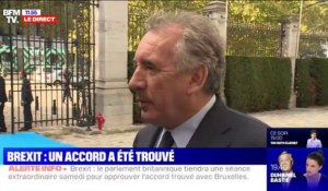 François Bayrou sur le brexit: "J'ai tout à fait confiance en ce que le Parlement britannique peut faire dans des circonstances graves"