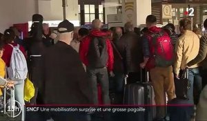 SNCF : la mobilisation surprise provoque une grosse pagaille