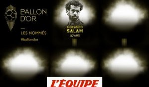 De Salah à Marquinhos, les nommés de 26 à 30 - Foot - Ballon d'Or France Football 2019