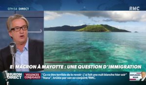 Nicolas Poincaré : Emmanuel Macron à Mayotte pour une question d'immigration - 22/10
