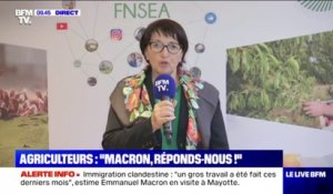 "La France est en train de tourner le dos à son agriculture.", selon la présidente de la FNSEA