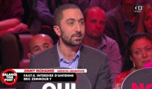 Jimmy Mohamed raconte avoir reçu une lettre le traitant de "bougnoule"