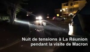 La Réunion: nuit de tensions au 2ème jour de la visite de Macron