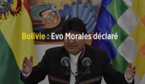 Bolivie : Evo Morales déclaré vainqueur au premier tour