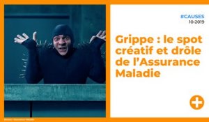 Grippe : le spot créatif et drôle de l’Assurance Maladie