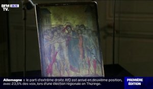 "Le Christ moqué", tableau du peintre italien Cimabue, vendu 24 millions d'euros aux enchères
