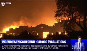 Face aux violents incendies en Californie, 180.000 personnes ont été évacuées