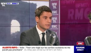 Gabriel Attal considère que la grève SNCF sur l'axe Atlantique "n'est pas acceptable"