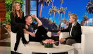 Jennifer Aniston Surprises Charlie Puth on 'The Ellen Show' | Billboard News