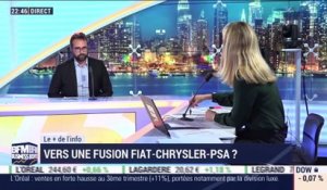 Le + de l'info: vers une fusion Fiat-Chrysler-PSA ? - 29/10