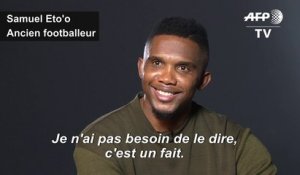 Samuel Eto'o : "Pour devenir le meilleur, il faut avoir ce caractère"