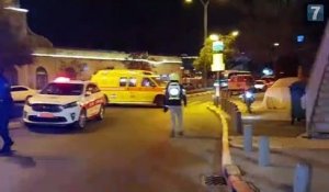 Une voiture a foncé dans la foule en plein centre de Jérusalem cette nuit faisant au moins 14 blessés selon un premier bilan des autorités