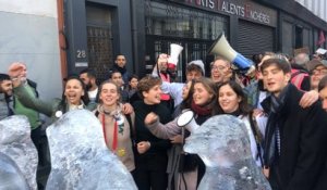 Marche "Schoolstrike for the oceans" des jeunes pour le climat à Bruxelles