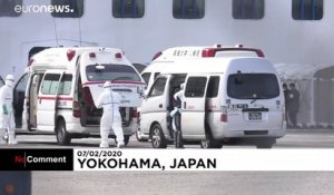 Coronavirus : ce navire de croisière est mis en quarantaine au Japon