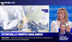 La tempête Ciara arrive sur le nord de la France ce dimanche avec des vents jusqu'à 130 km/h