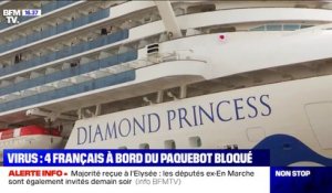 Coronavirus: 4 français sont bloqués à bord du paquebot "Diamond princess"