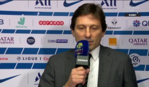 La réaction exceptionnelle de Leonardo après PSG / OL - Canal Football Club