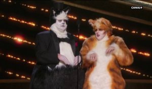 Rebel Wilson et James Corden à fond dans leur rôle de chat - Oscars 2020