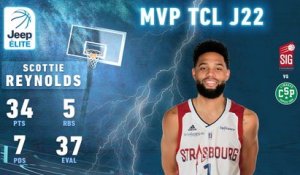 MVP TCL - Jeep® ÉLITE J22 - Scottie Reynolds (Strasbourg)