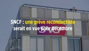 SNCF : une grève reconductible serait en vue pour décembre