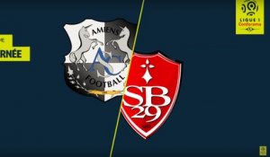 Résumé Amiens SC - Stade Brestois 29 ( 1-0 )  - (ASC - BREST) / 2019-20