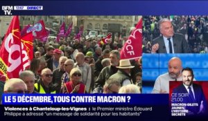 Grève du 5 décembre contre la réforme des retraites: tous contre Emmanuel Macron ? - 04/11