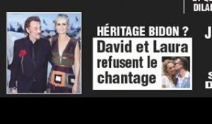 David Hallyday et Laura Smet, héritage bidon, ils refusent le chantage