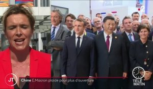 Chine : Emmanuel Macron parle business et inaugure le centre Pompidou de Shanghai