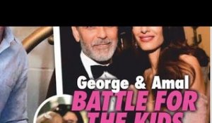 George et Amal Clooney, conflit ouvert, leurs jumeaux sèment la discorde (photo)