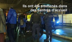 A Paris, 1.600 migrants évacués lors d'un démantèlement de camps
