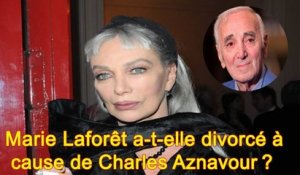 Marie Laforêt a-t-elle divorcé à cause de Charles Aznavour ?